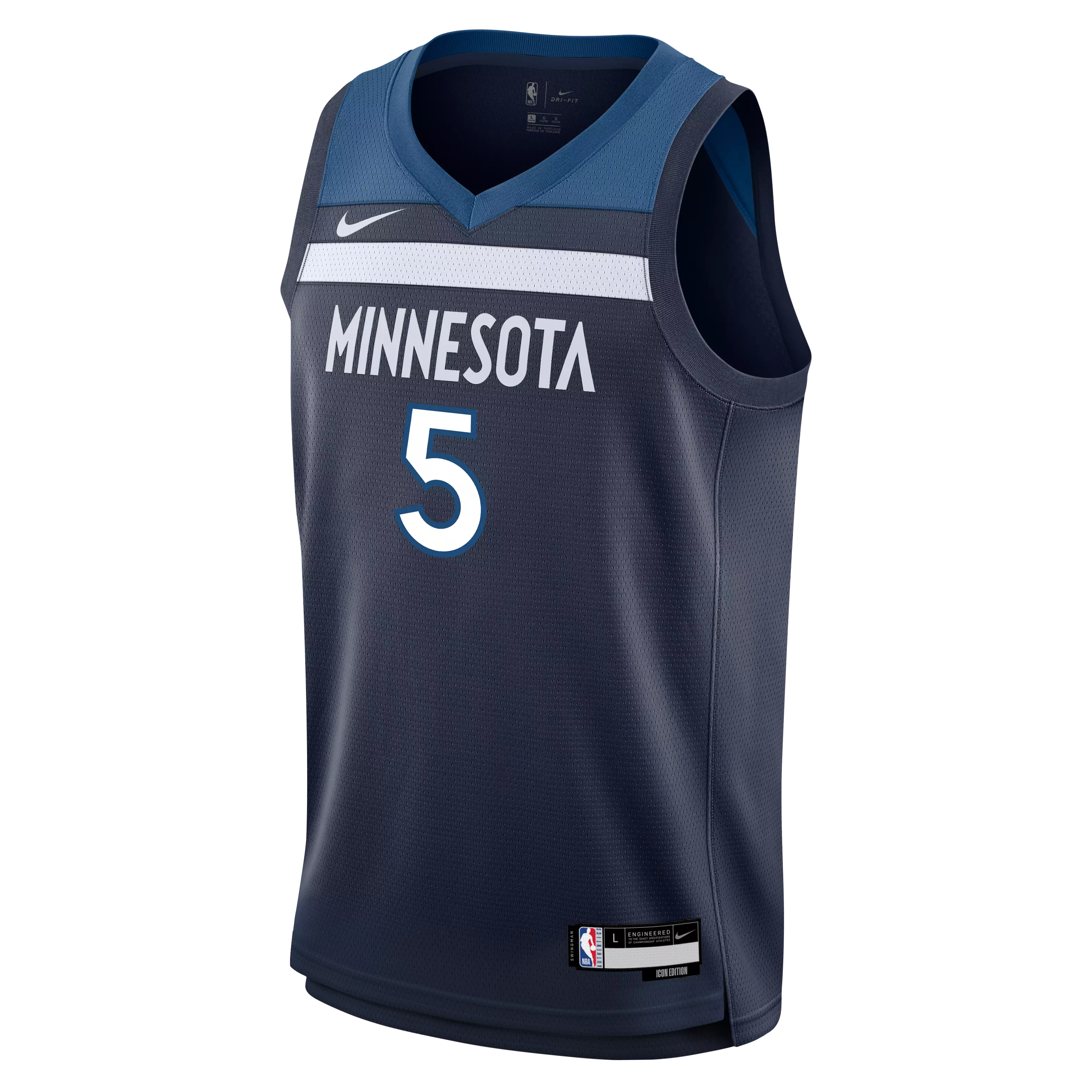 Nike 2024 Big Kids' Anthony Edwards Minnesota Timberwolves - Navy